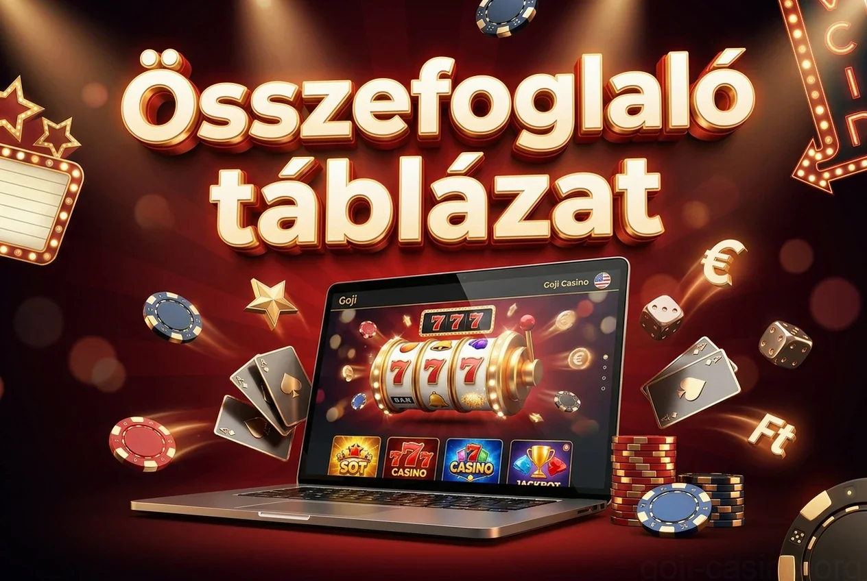 Összefoglaló táblázat